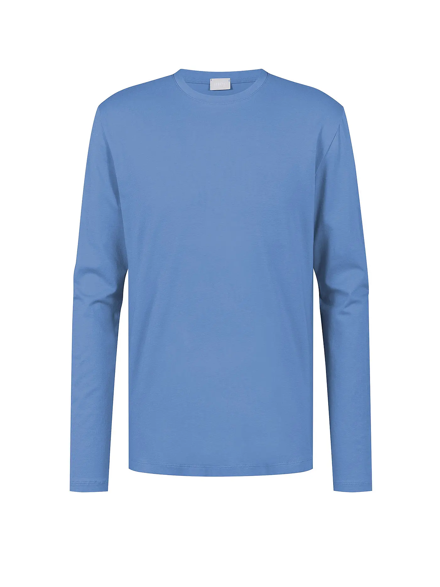 MEY | Pyjama Langarmshirt RELAX gala red | blau