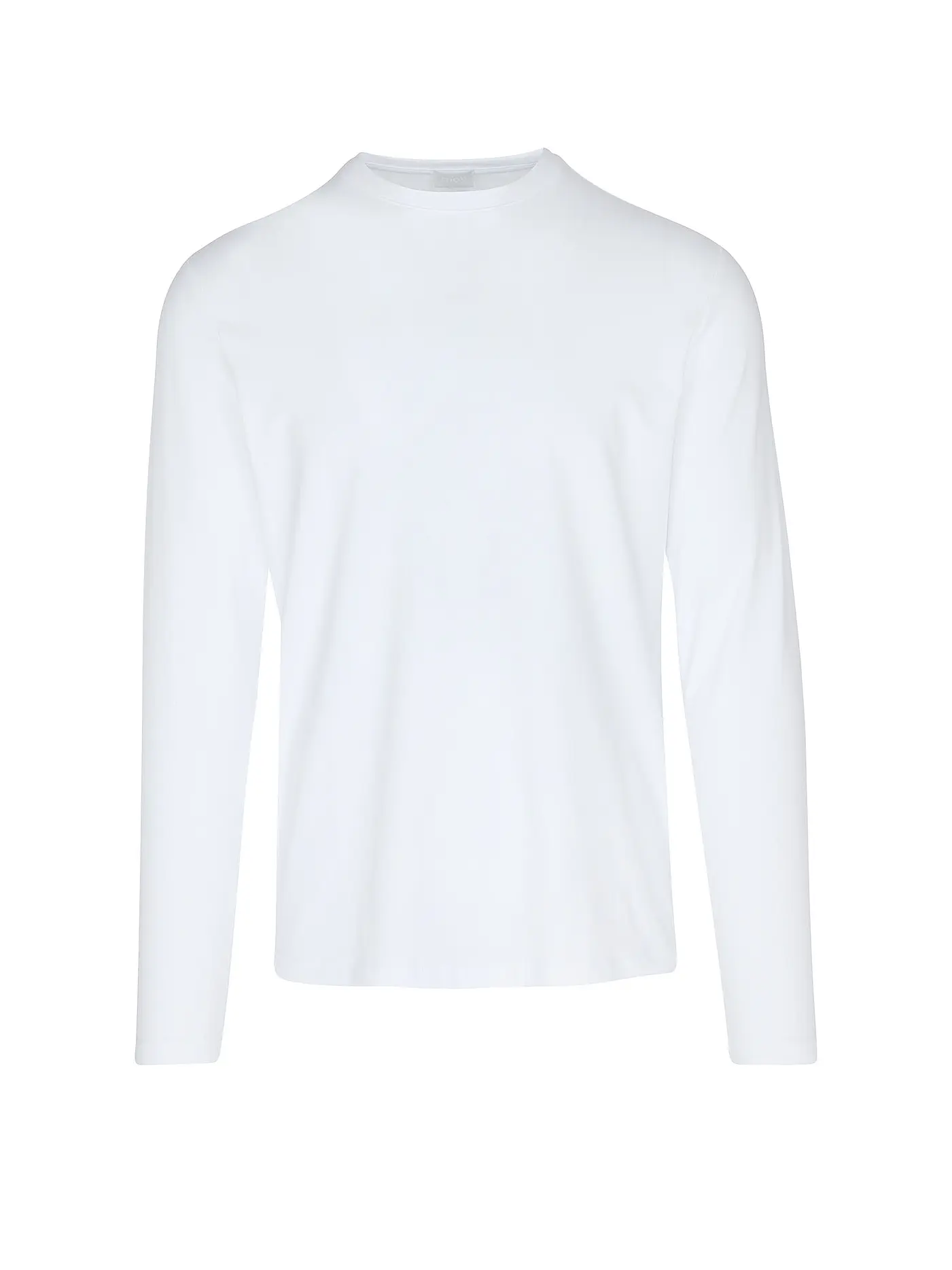 MEY | Pyjama Langarmshirt RELAX gala red | weiss