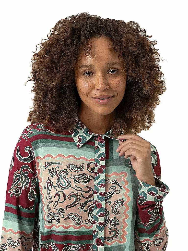 MEY | Pyjama MYSTICAL MAZE | grün