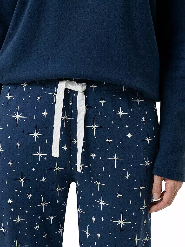 MEY | Pyjama POLAR SKY | Dunkelblau