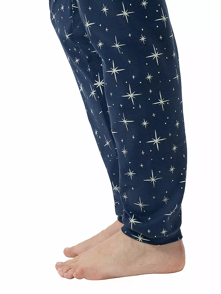 MEY | Pyjama POLAR SKY | Dunkelblau