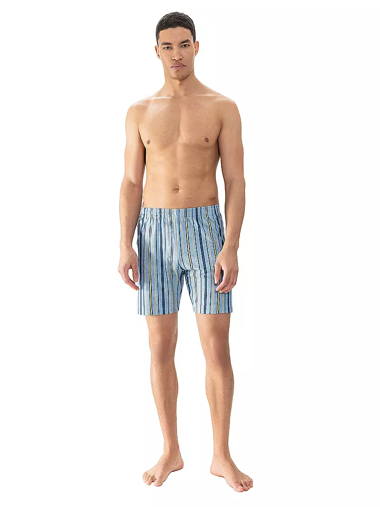 MEY | Pyjama Shorts | blau