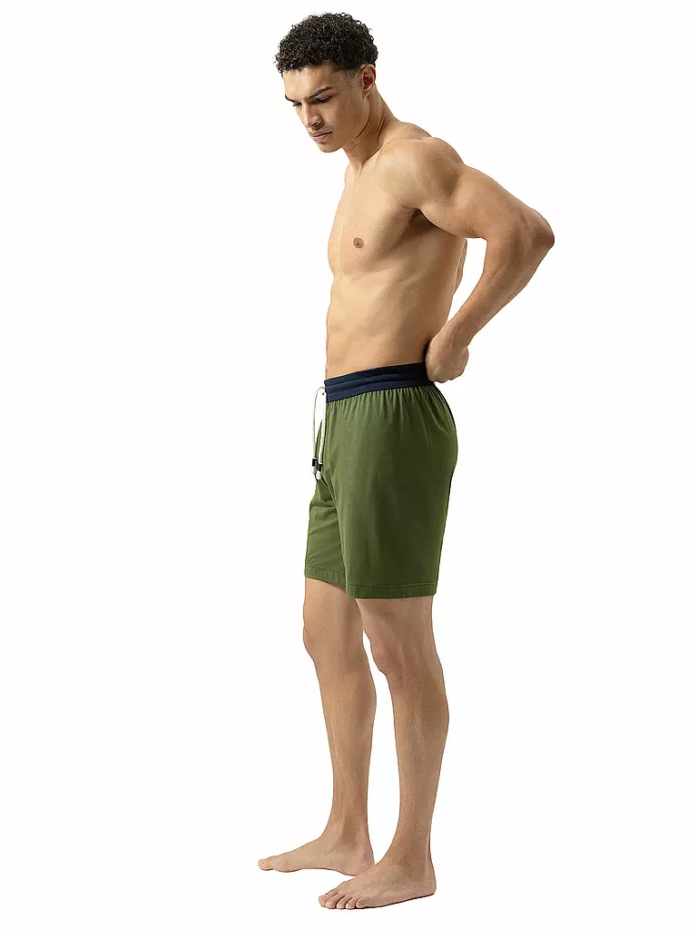 MEY | Pyjama Shorts | olive