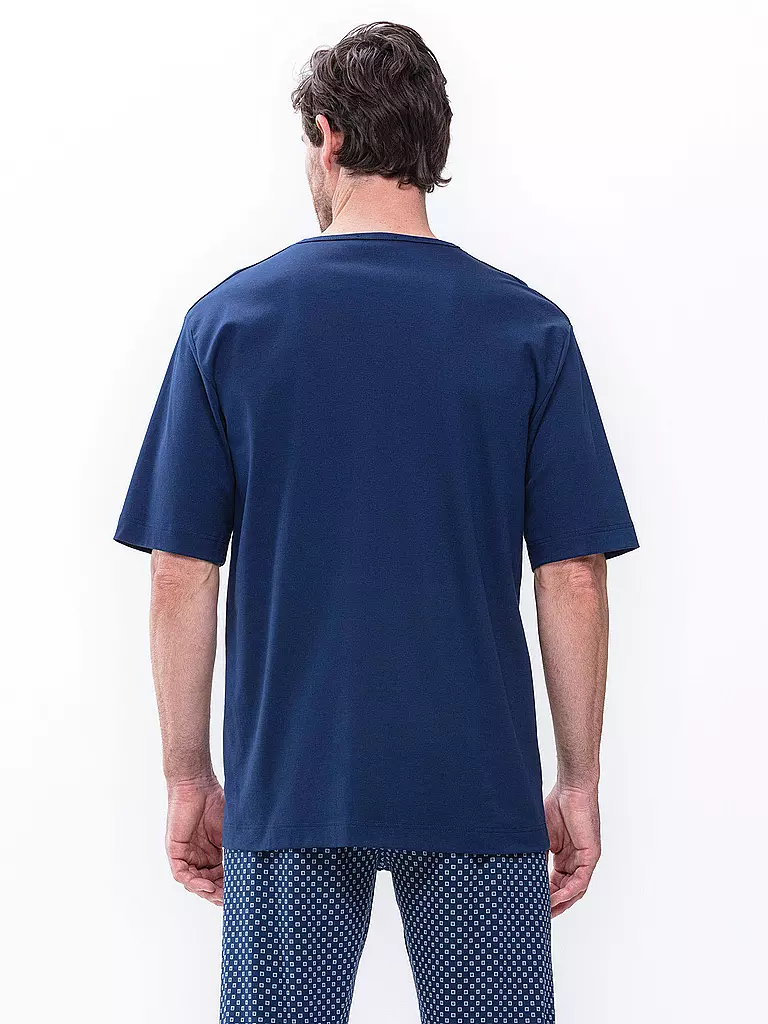 MEY | Pyjama T-Shirt  | blau