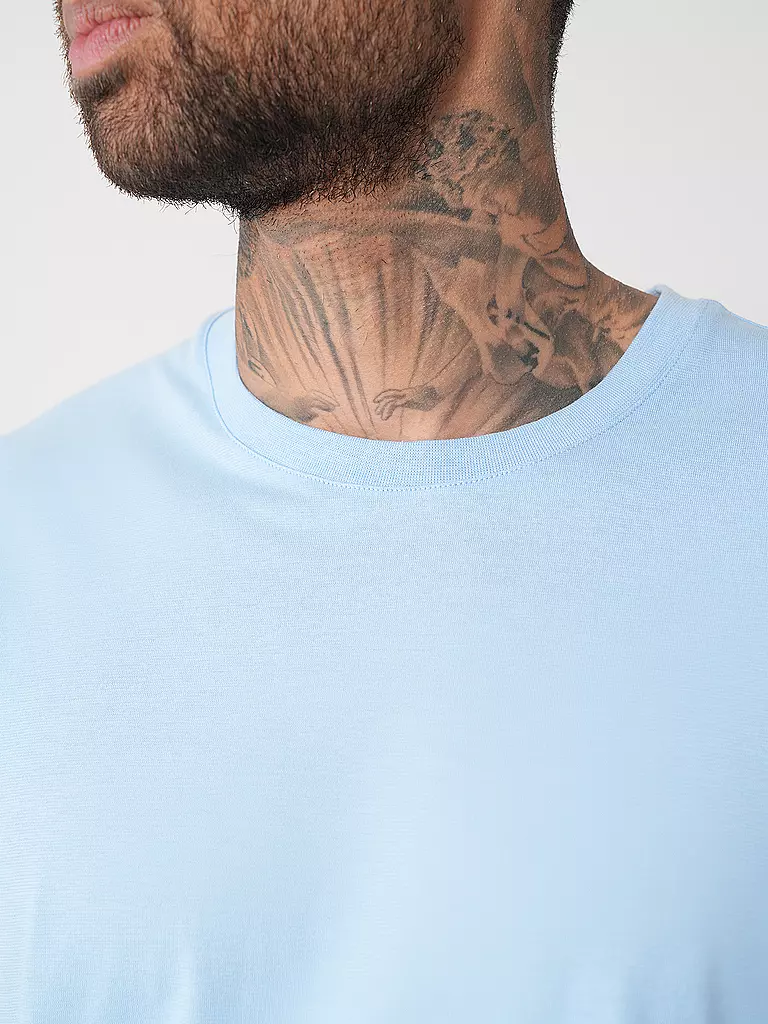 MEY | Pyjama T-Shirt  | hellblau