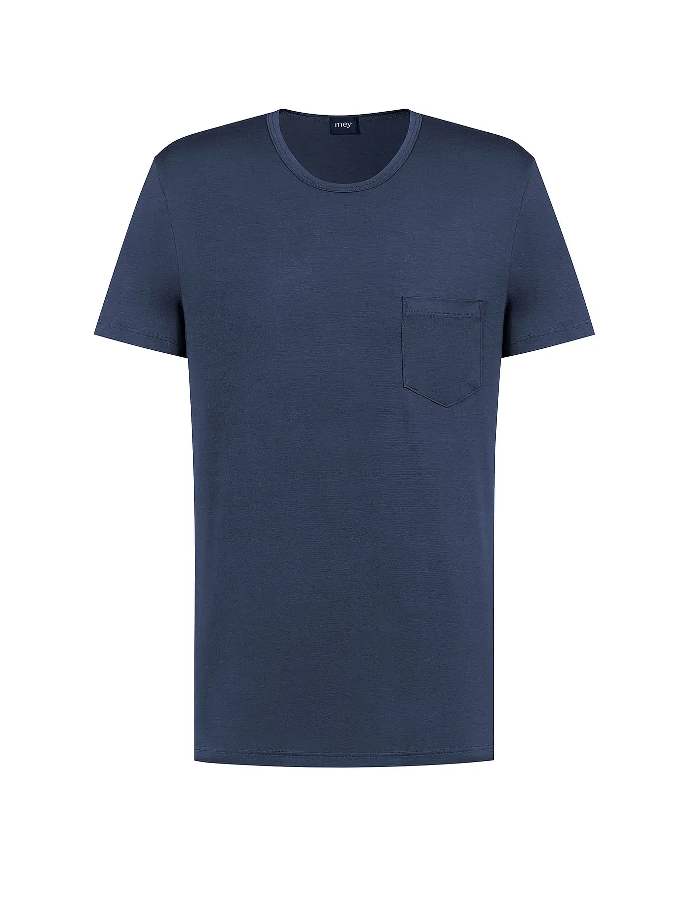 MEY | Pyjama T-Shirt JEFFERSON quartz melange | dunkelblau