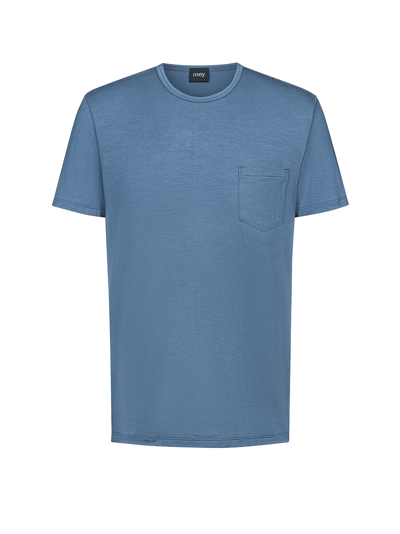 MEY | Pyjama T-Shirt JEFFERSON quartz melange | dunkelblau