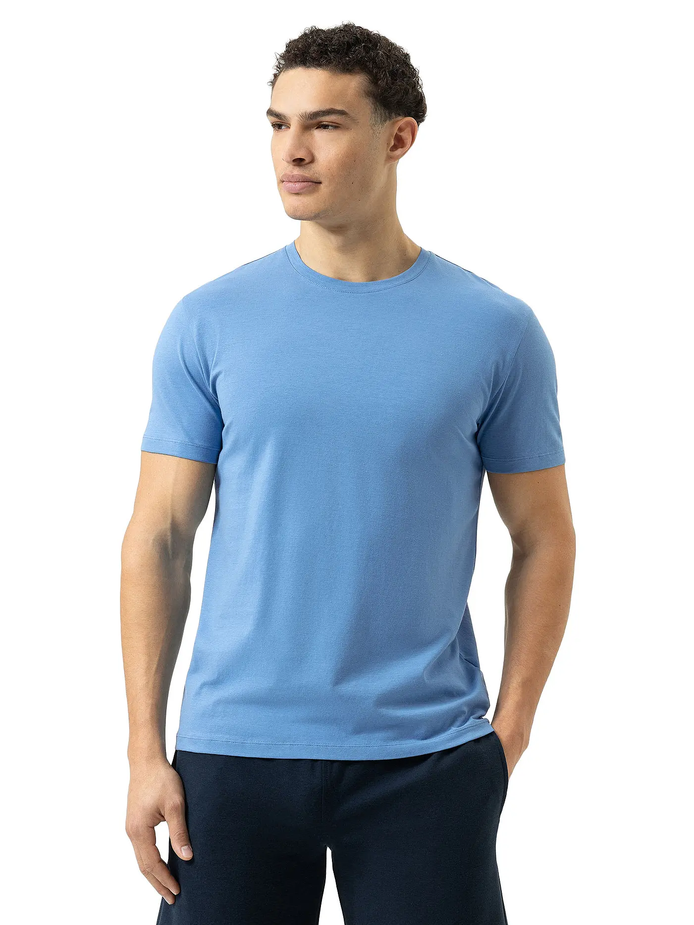 MEY | Pyjama T-Shirt RELAX baltic ocean | blau