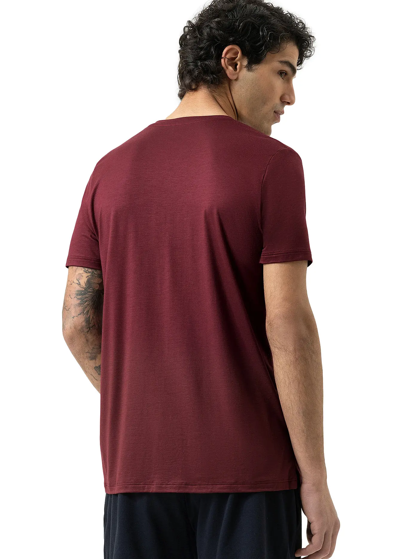 MEY | Pyjama T-Shirt SELECTION imperial red | dunkelrot