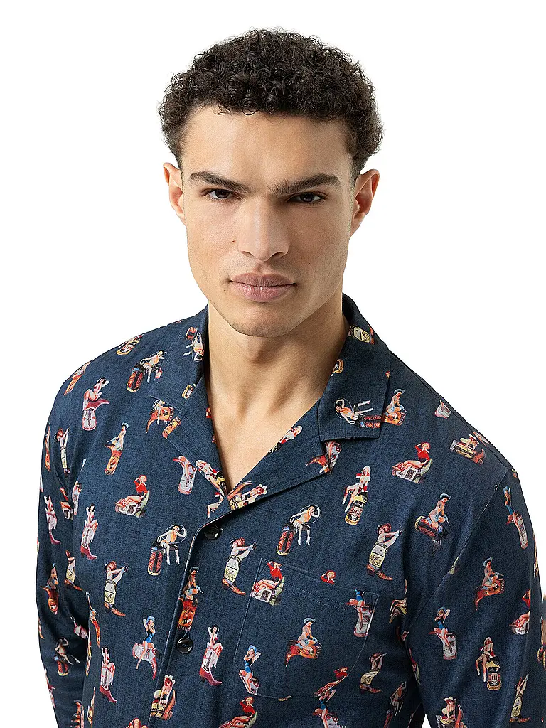 MEY | Pyjama | blau