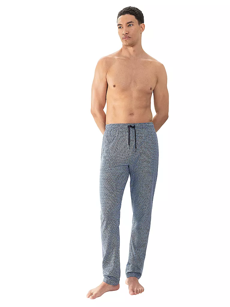MEY | Pyjamahose  | blau