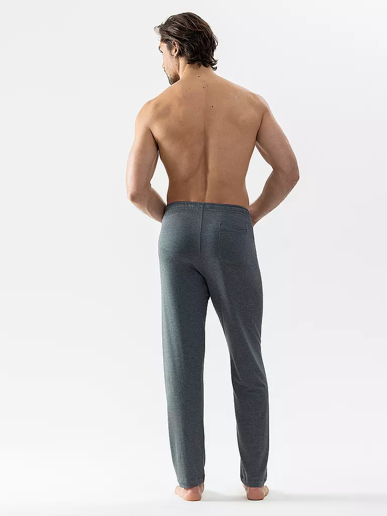 MEY | Pyjamahose JEFFERSON quartz melange | dunkelblau