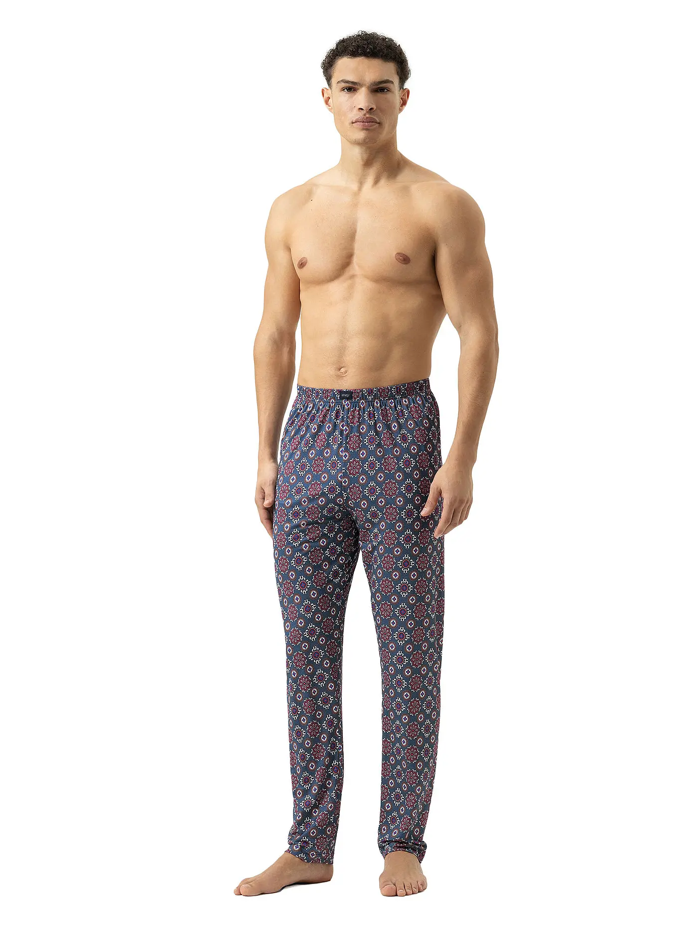 MEY | Pyjamahose | dunkelrot