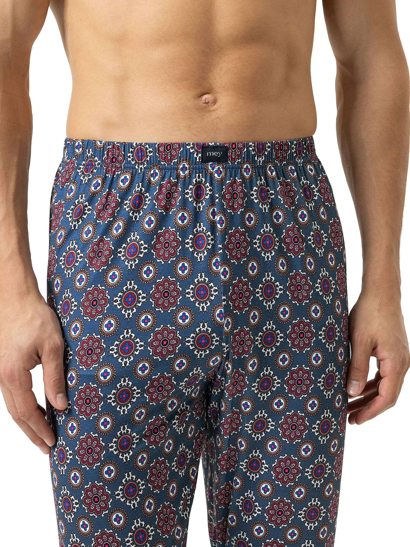 MEY | Pyjamahose | dunkelrot