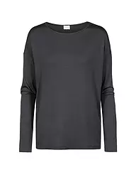 MEY | Pyjamashirt PURE CHIC thunder grey | grau