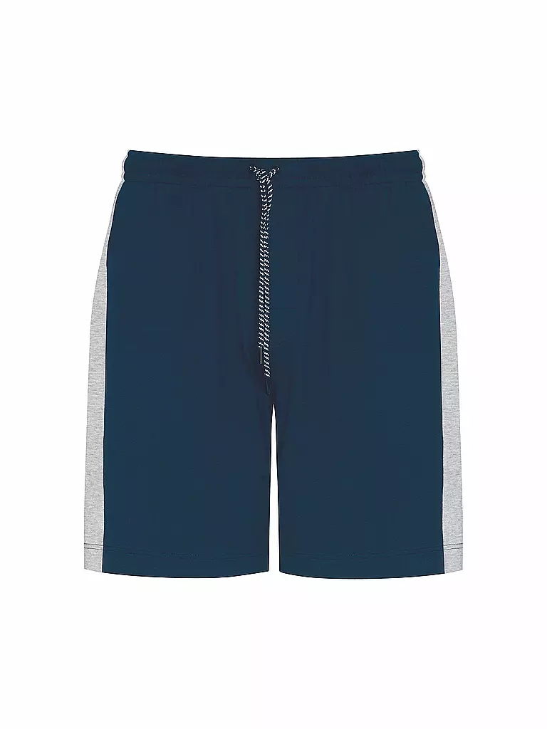 MEY | Pyjamashort "Jefferson" (Yacht Blue) | blau