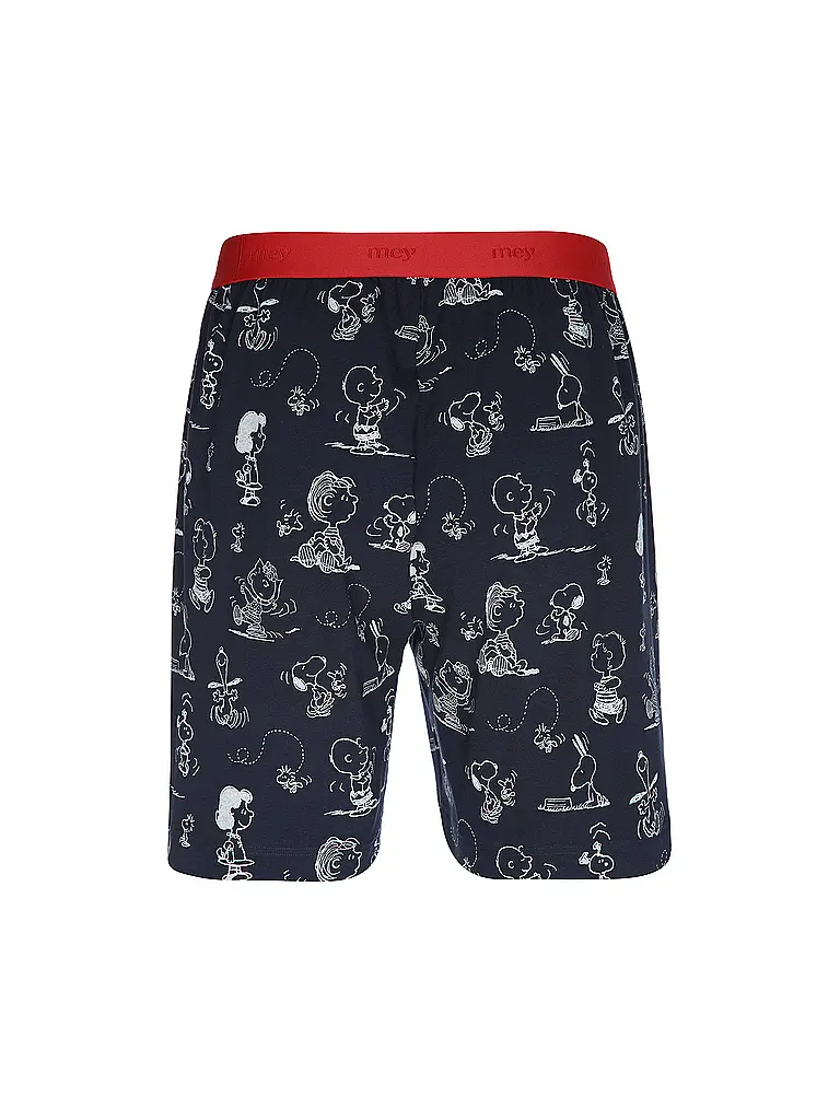 MEY | Pyjamashorts mey x Peanuts | Blau