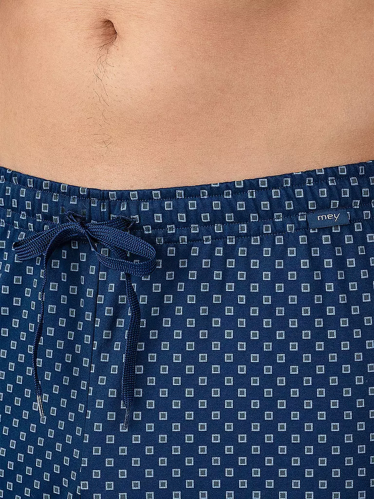 MEY | Pyjamashorts | blau