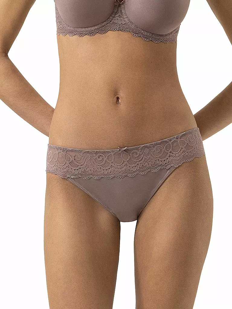 MEY | Slip AMOROUS milk n coffee | hellbraun