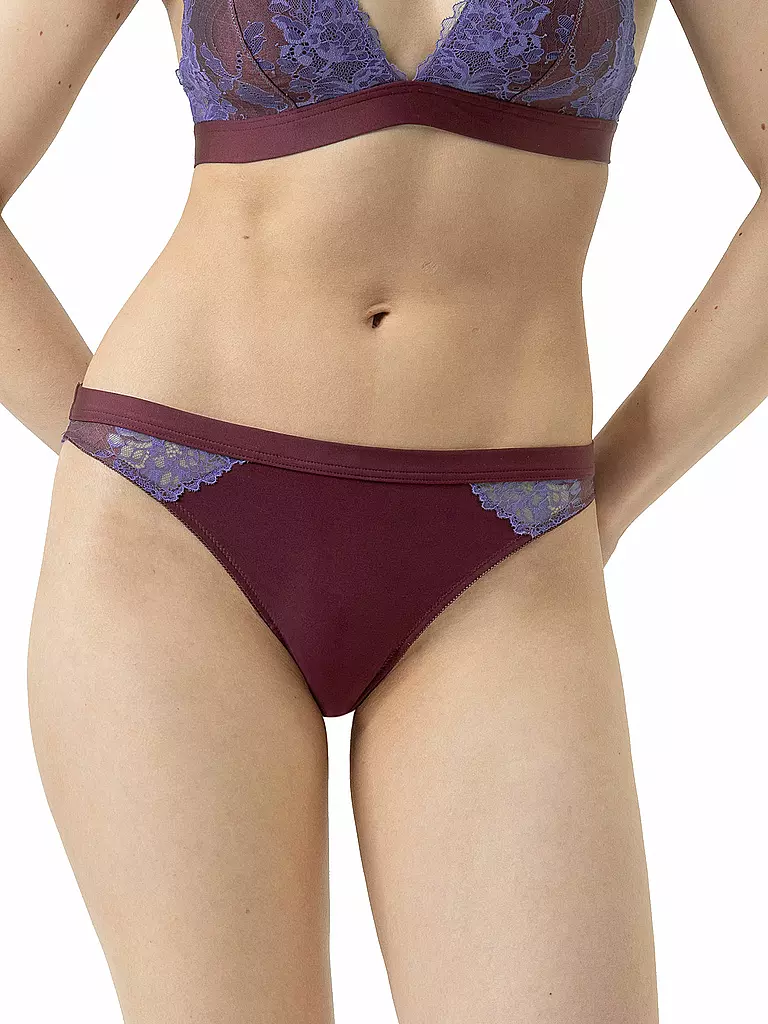 MEY | Slip BRASIL POETRY DREAM boysenberry | beere