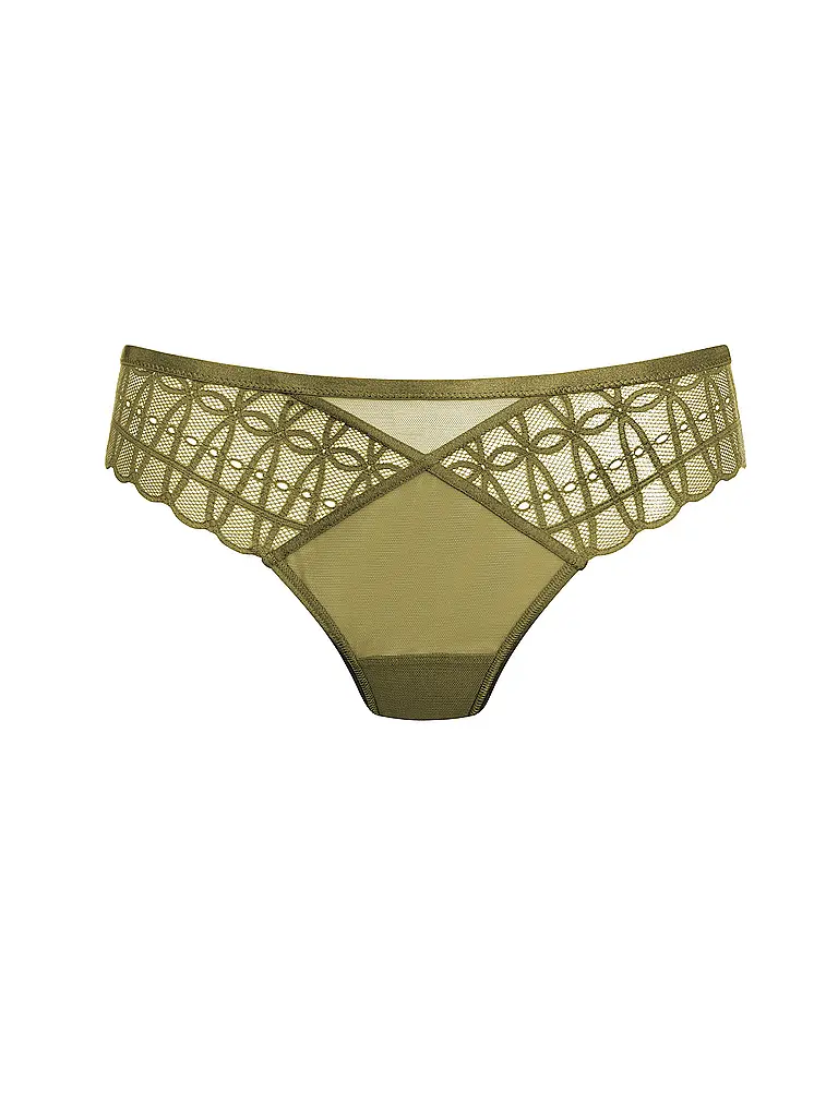 MEY | Slip CAPTIVATING schwarz | Olive