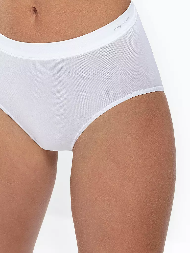 MEY | Slip EMOTION weiss | orange
