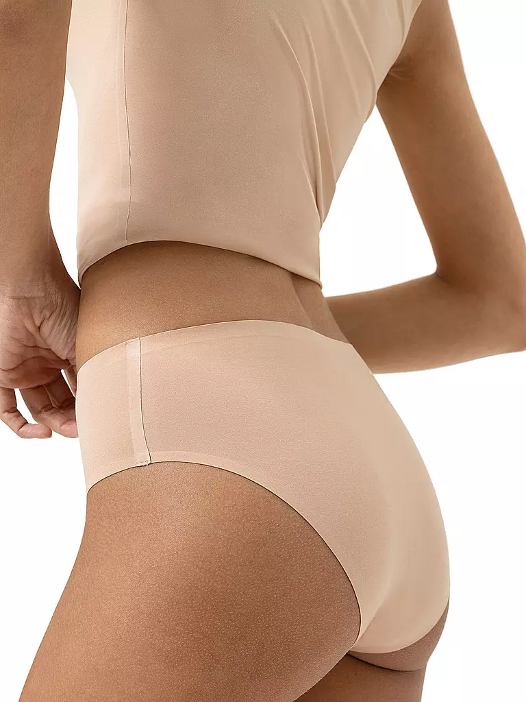 MEY | Slip SIMPLY INVISIBLE cream tan | schwarz