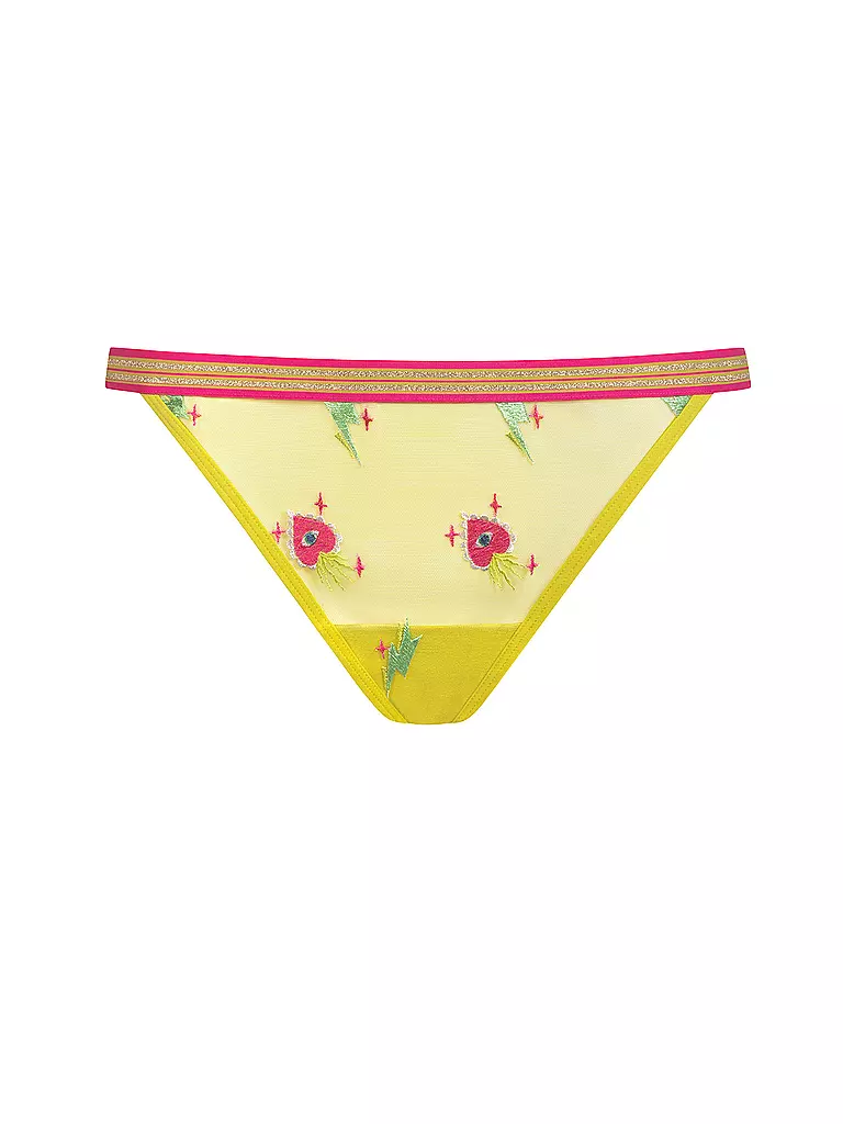 MEY | String POETRY FLASH tropical island | gelb
