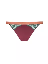 MEY | Tanga POETRY VOGUE seafoam | dunkelrot