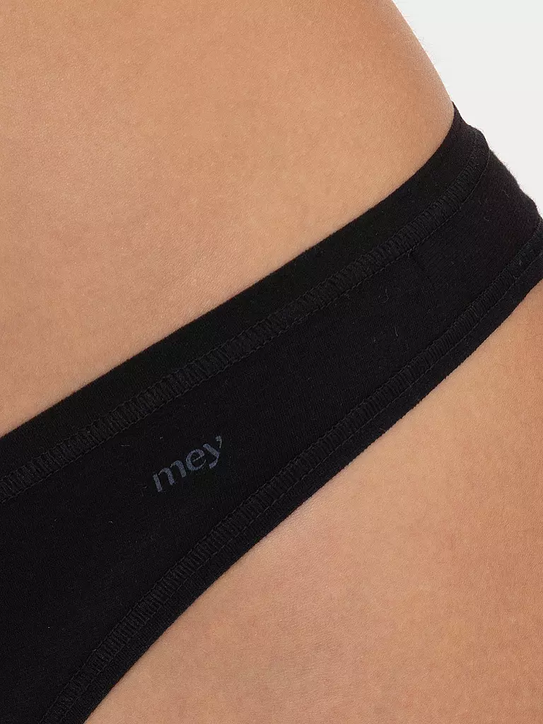 MEY | String Superfine Organic | schwarz