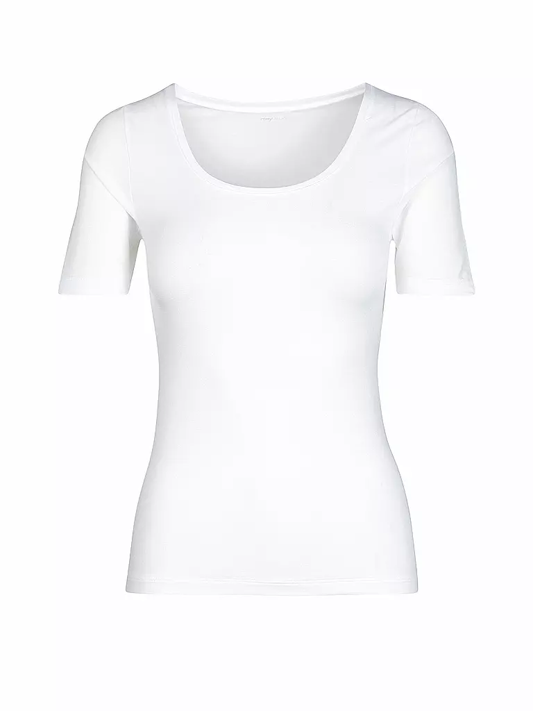 MEY | T-Shirt "Organic Cotton" (Weiss) | weiß