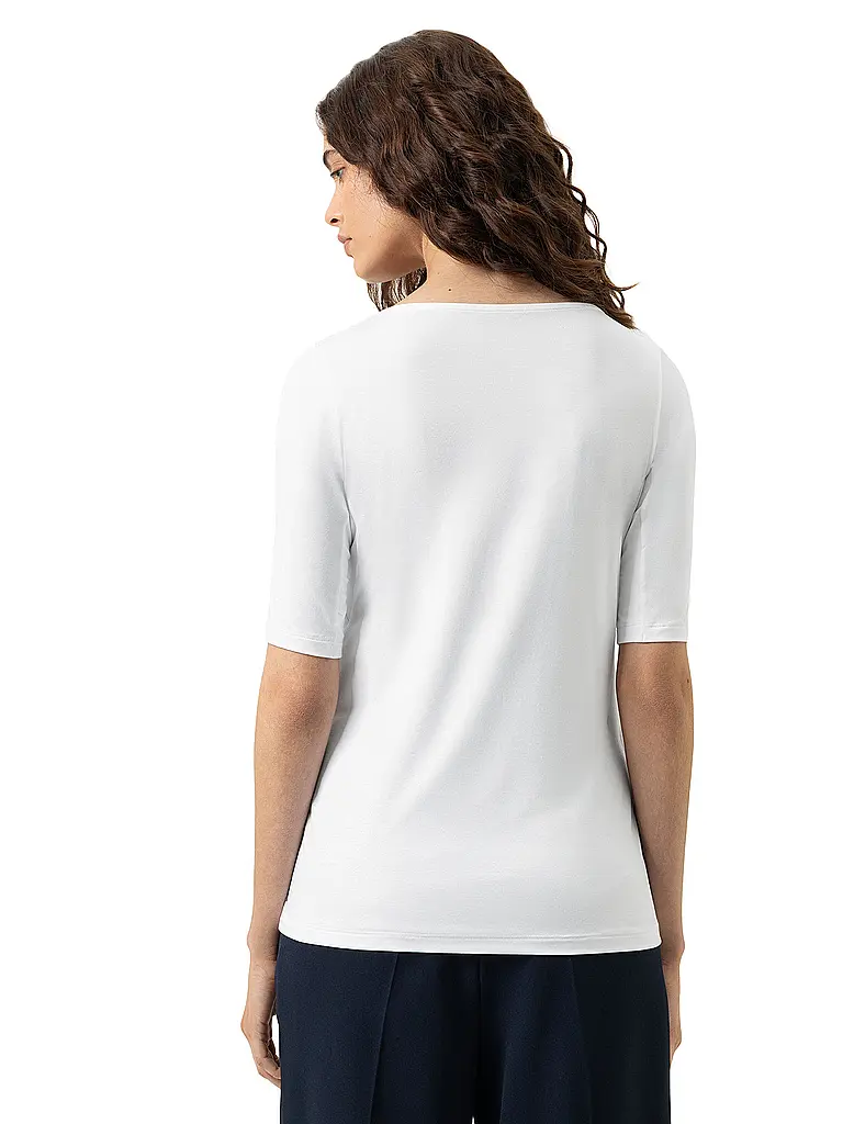 MEY | T-Shirt BLAZERSHIRT weiss | 