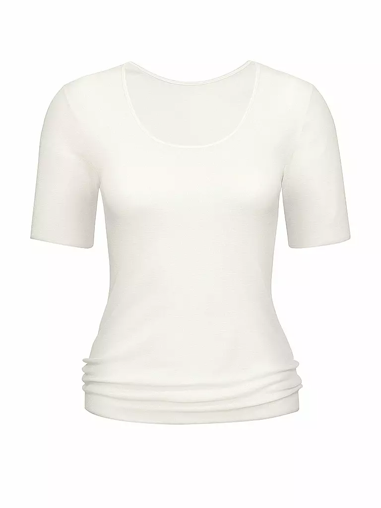 MEY | T-Shirt EXQUISITE weiss | creme