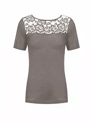 MEY | T-Shirt LOVE | hellbraun