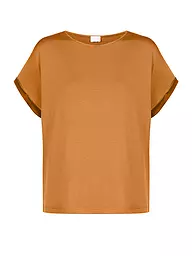 MEY | T-Shirt PURE CHIC caramel apple | camel