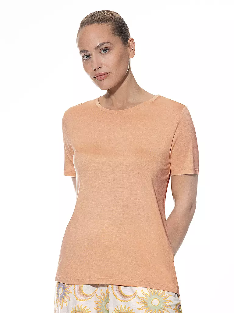 MEY | T-Shirt PURE CHIC | camel