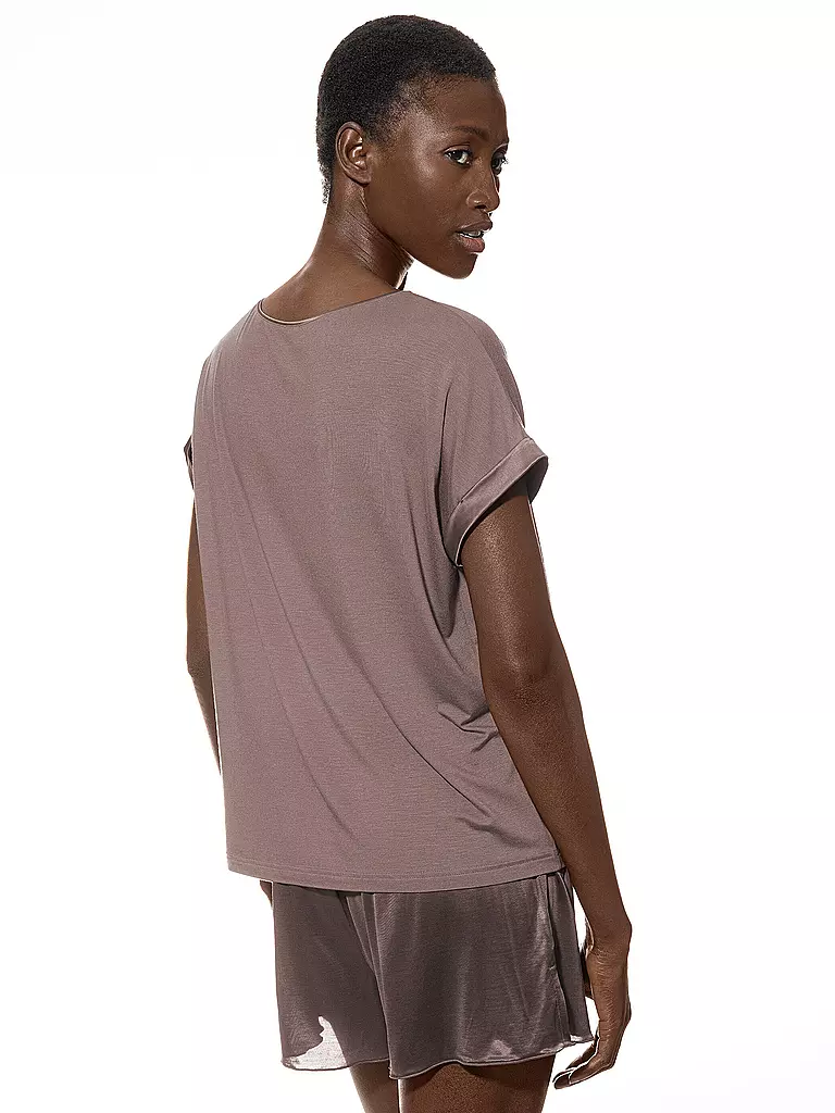 MEY | T-Shirt PURE CHIC | camel