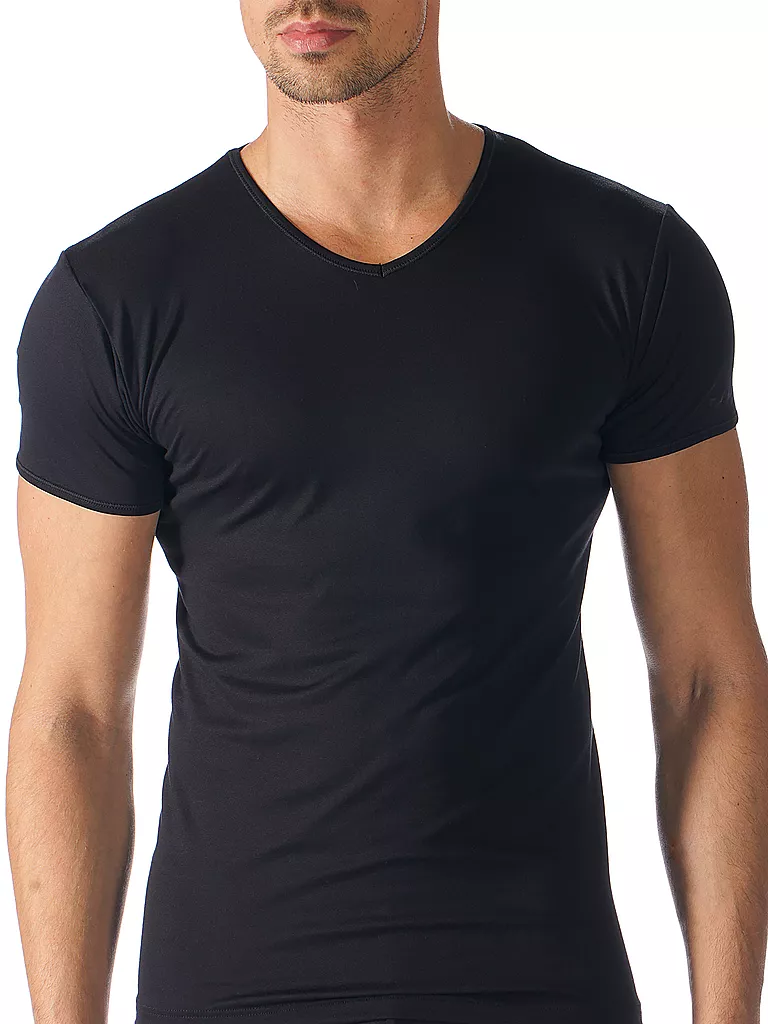 MEY | T-Shirt SOFTWARE schwarz | schwarz