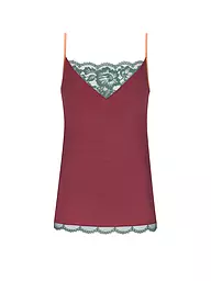 MEY | Top - Unterhemd CAMISOLE POETRY VOGUE blossom | dunkelrot
