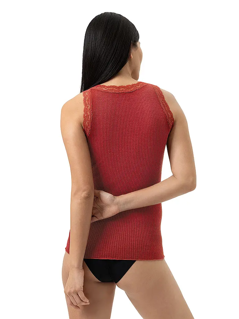 MEY | Top - Unterhemd WOOL EXPRESSIVE | rot