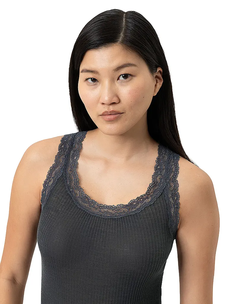 MEY | Top - Unterhemd WOOL EXPRESSIVE | grau