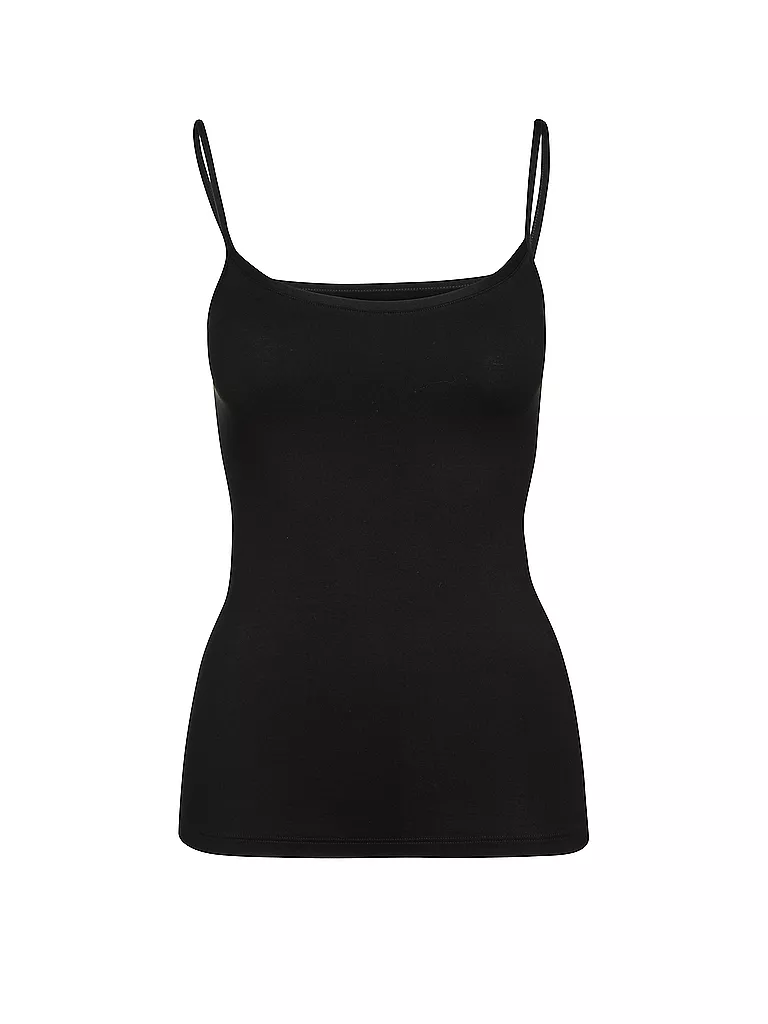 MEY | Top ORGANIC COTTON schwarz | schwarz