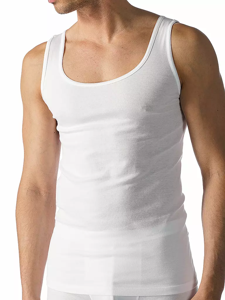 MEY | Trägershirt "Casual Cotton" | weiss