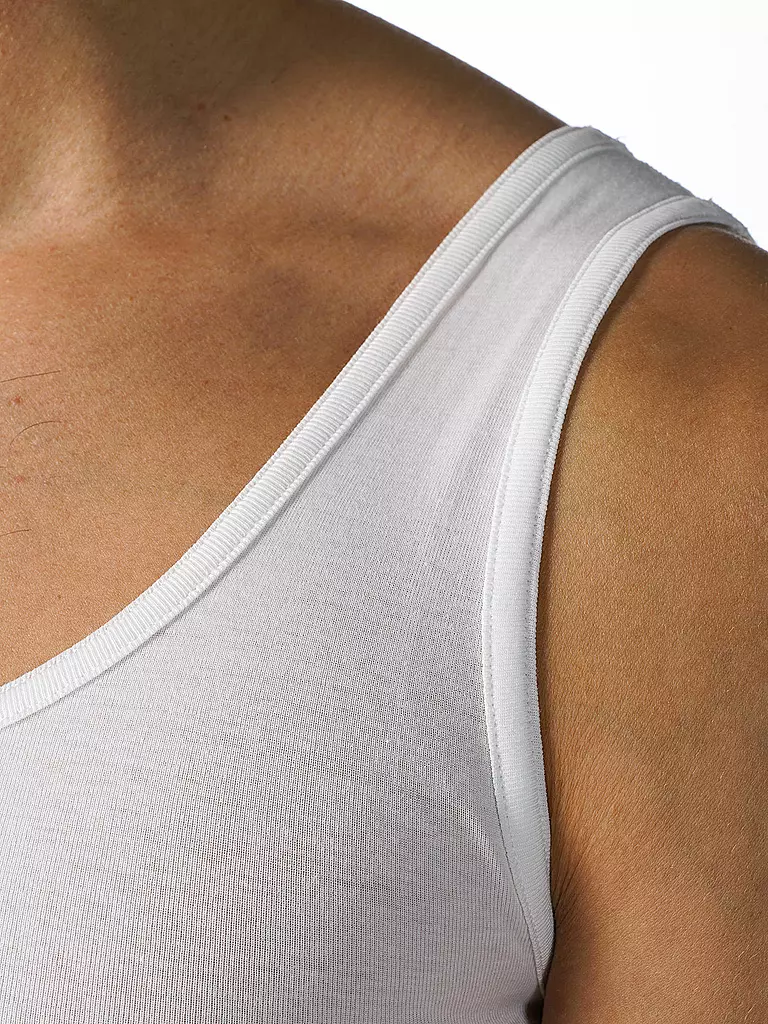 MEY | Trägershirt "Casual Cotton" | weiss