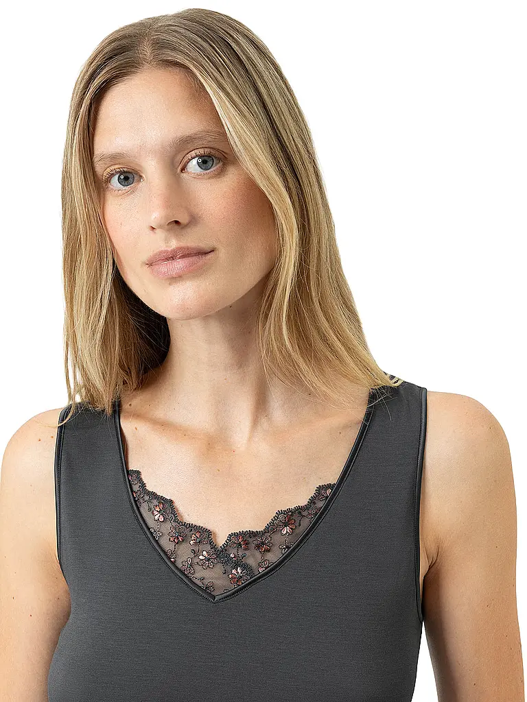 MEY | Unterhemd DELIGHTED thunder grey | 