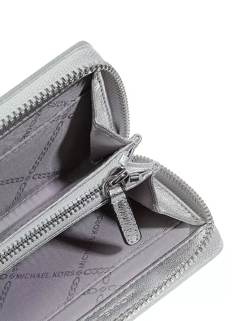 MICHAEL KORS | Geldbörse "Barbara" | silber