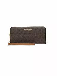 MICHAEL KORS | Geldbörse JET SET TRAVEL  | Braun