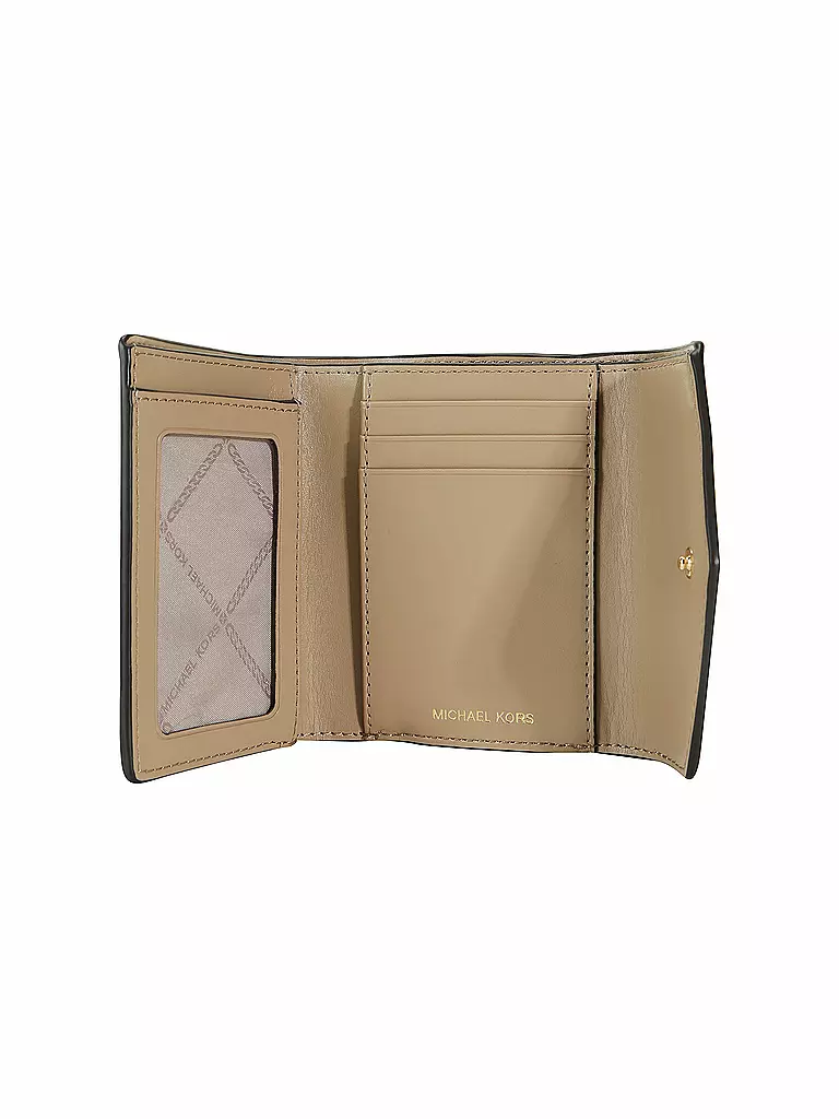 MICHAEL KORS | Geldbörse Trifold Jet Set Medium | creme