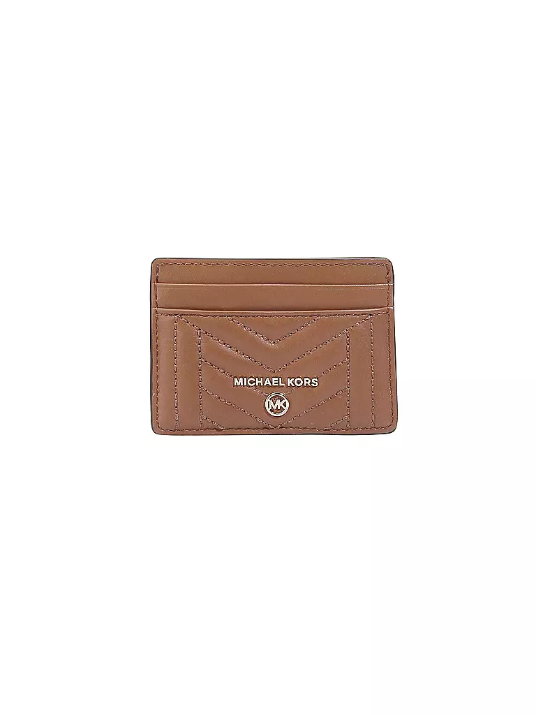 MICHAEL KORS | Kartenetui Jet Set Card Holder | braun