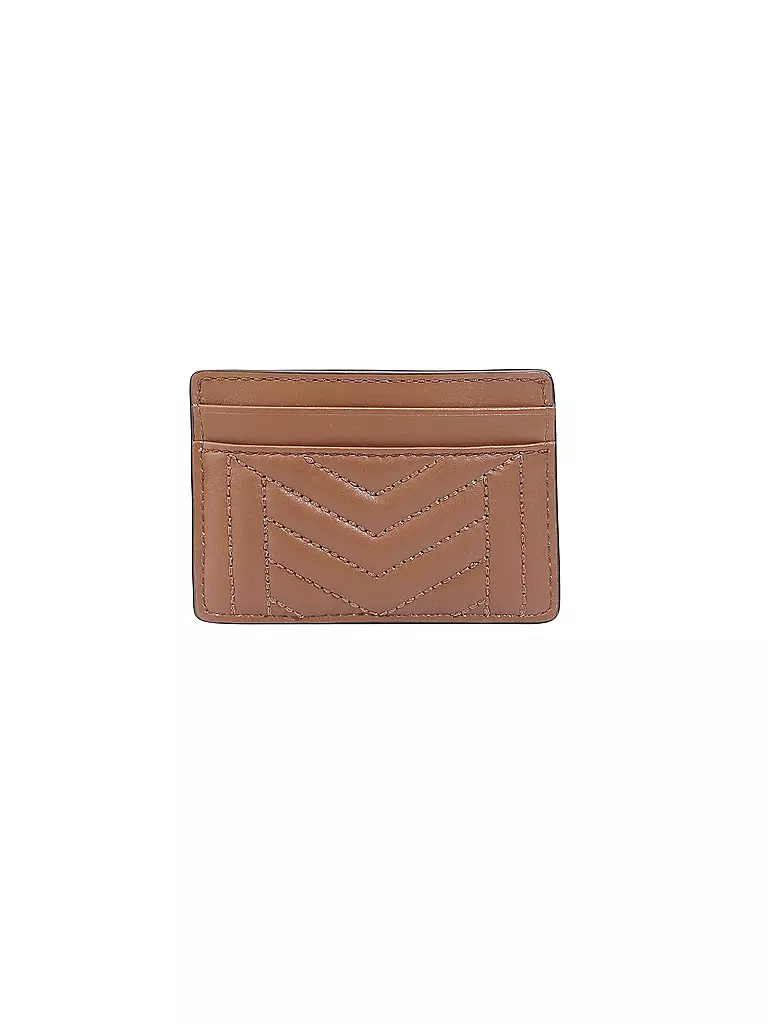 MICHAEL KORS | Kartenetui Jet Set Card Holder | braun